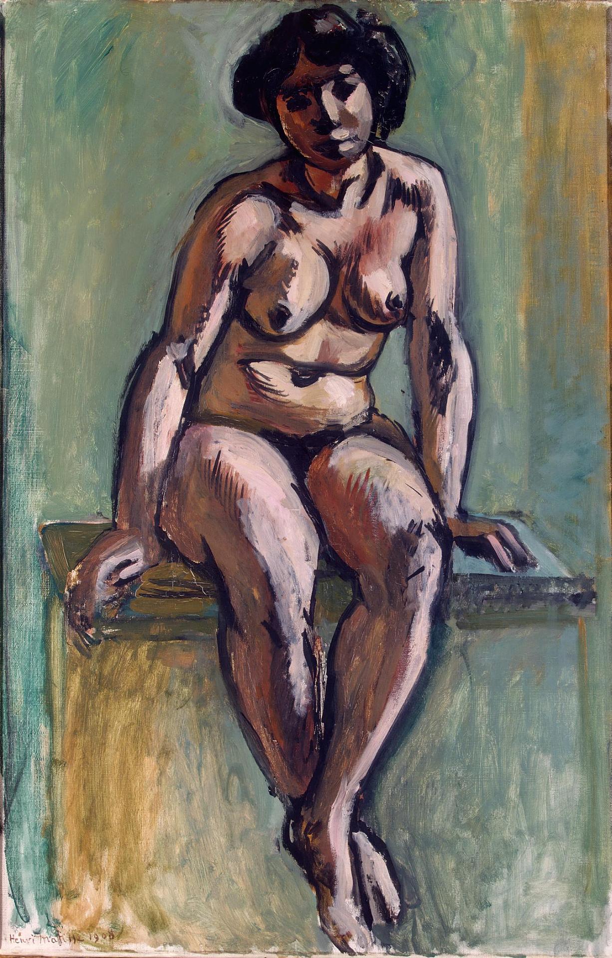 Henri Matisse - Seated Woman 1908